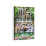 Olla 13410D Doğa / Manzara Görseli Dikey Kanvas Tablo (Ölçü: 100X150)