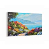 Olla 17839Y Yağlı Boya Görseli Yatay Kanvas Tablo (Ölçü: 45X30)