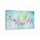 Olla 17252Y Su / Damla Görseli Yatay Kanvas Tablo (Ölçü: 90X60)