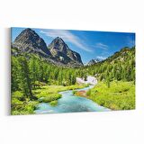 Olla 13845Y Doğa / Manzara Görseli Yatay Kanvas Tablo (Ölçü: 150X100)