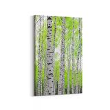 Olla 14526D Doğa / Manzara Görseli Dikey Kanvas Tablo (Ölçü: 100X150)