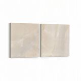 Olla 16656K2Y Mermer Desen Görsel Kare 2'li Yatay Kanvas Tablo (Ölçü: 125X60)