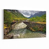 Olla 13519Y Doğa / Manzara Görseli Yatay Kanvas Tablo (Ölçü: 90X60)