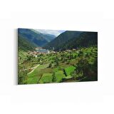 Olla 18890Y Yapı Görseli Yatay Kanvas Tablo (Ölçü: 150X100)