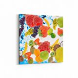 Olla 15305K Gıda Görseli Kare Kanvas Tablo (Ölçü: 25X25)