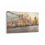 Olla 18424Y Yapı Görseli Yatay Kanvas Tablo (Ölçü: 70X50)