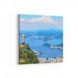 Olla 18067K Yapı Görseli Kare Kanvas Tablo (Ölçü: 60X60)