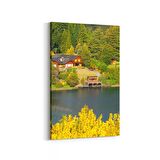 Olla 14546D Doğa / Manzara Görseli Dikey Kanvas Tablo (Ölçü: 100X150)