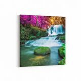 Olla 14305K Doğa / Manzara Görseli Kare Kanvas Tablo (Ölçü: 30X30)