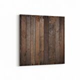 Olla 11971K Ahşap Desen Görseli Kare Kanvas Tablo (Ölçü: 100X100)