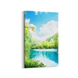 Olla 14424D Doğa / Manzara Görseli Dikey Kanvas Tablo (Ölçü: 80X120)