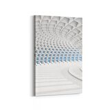 Olla 10443D Abstract Tünel Görsel Dikey Kanvas Tablo (Ölçü: 100X150)