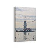 Olla 18951D Yapı Görseli Dikey Kanvas Tablo (Ölçü: 100X150)