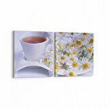 Olla 15113K2Y Gıda Görseli Kare 2'li Yatay Kanvas Tablo (Ölçü: 65X30)