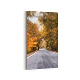 Olla 13306DD Doğa / Manzara Görseli Dikey Dar Kanvas Tablo (Ölçü: 60X120)