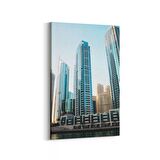 Olla 17887D Yapı Görseli Dikey Kanvas Tablo (Ölçü: 70X105)