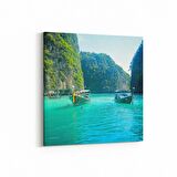 Olla 13422K Doğa / Manzara Görseli Kare Kanvas Tablo (Ölçü: 60X60)