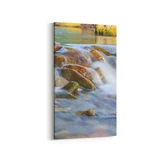 Olla 13856DD Doğa / Manzara Görseli Dikey Dar Kanvas Tablo (Ölçü: 30X60)