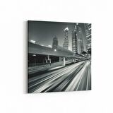 Olla 18632K Yapı Görseli Kare Kanvas Tablo (Ölçü: 25X25)