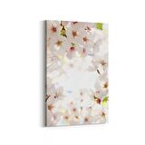 Olla 11744D Orkide Çiçek Görseli Dikey Kanvas Tablo (Ölçü: 100X150)