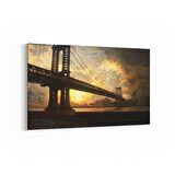 Olla 18744Y Yapı Görseli Yatay Kanvas Tablo (Ölçü: 150X100)