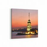 Olla 18028K4 Yapı Görseli Kare 4'lü Kanvas Tablo (Ölçü: 65X65)