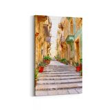 Olla 17981D Yapı Görseli Dikey Kanvas Tablo (Ölçü: 100X150)