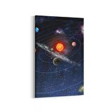 Olla 17630D Uzay Görseli Dikey Kanvas Tablo (Ölçü: 100X150)