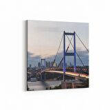 Olla 18316K Yapı Görseli Kare Kanvas Tablo (Ölçü: 30X30)