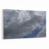 Olla 15671Y Gökyüzü Bulut Görseli  Yatay Kanvas Tablo (Ölçü: 120X80)