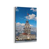 Olla 18285D Yapı Görseli Dikey Kanvas Tablo (Ölçü: 20X30)