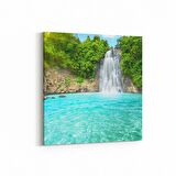 Olla 14240K Doğa / Manzara Görseli Kare Kanvas Tablo (Ölçü: 25X25)