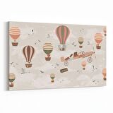 Olla 12753Y Çocuk Odası Görseli Yatay Kanvas Tablo (Ölçü: 90X60)
