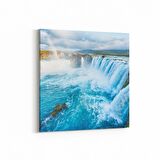 Olla 13626K Doğa / Manzara Görseli Kare Kanvas Tablo (Ölçü: 25X25)