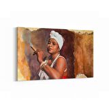 Olla 17753Y Yağlı Boya Görseli Yatay Kanvas Tablo (Ölçü: 70X50)