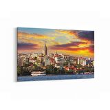 Olla 18055Y Yapı Görseli Yatay Kanvas Tablo (Ölçü: 70X50)