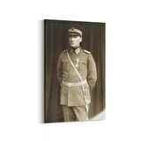 Olla 12408D Mustafa Kemal Atatürk Dikey Kanvas Tablo (Ölçü: 100X150)