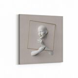 Olla 10005K 3 Boyut Görsel Kare Kanvas Tablo (Ölçü: 30X30)