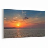 Olla 16008Y Günbatımı Görseli Yatay Kanvas Tablo (Ölçü: 30X20)