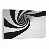 Olla 10276Y Abstract Girdap Görsel Yatay Kanvas Tablo (Ölçü: 70X50)