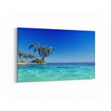 Olla 16504Y Kumsal / Sahil Görseli Yatay Kanvas Tablo (Ölçü: 30X20)