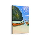 Olla 13874D Doğa / Manzara Görseli Dikey Kanvas Tablo (Ölçü: 60X90)