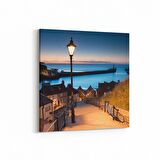 Olla 18465K4 Yapı Görseli Kare 4'lü Kanvas Tablo (Ölçü: 145X145)