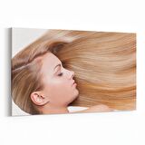 Olla 16963Y Model / Manken Görseli Yatay Kanvas Tablo (Ölçü: 120X80)