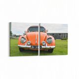 Olla 12370K2Y Araç Görseli Kare 2'li Yatay Kanvas Tablo (Ölçü: 125X60)