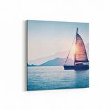 Olla 18872K Yapı Görseli Kare Kanvas Tablo (Ölçü: 25X25)