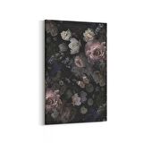 Olla 11775D Çiçek Görseli Dikey Kanvas Tablo (Ölçü: 60X90)