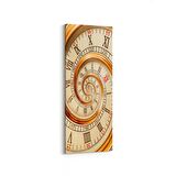 Olla 10208DI Abstract Görsel Dikey İnce Kanvas Tablo (Ölçü: 40X120)