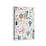 Olla 12701D Çocuk Odası Görseli Dikey Kanvas Tablo (Ölçü: 100X150)