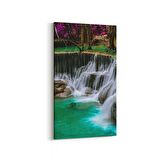 Olla 13860DD Doğa / Manzara Görseli Dikey Dar Kanvas Tablo (Ölçü: 30X60)